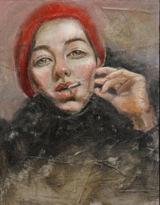 girl with ciggy